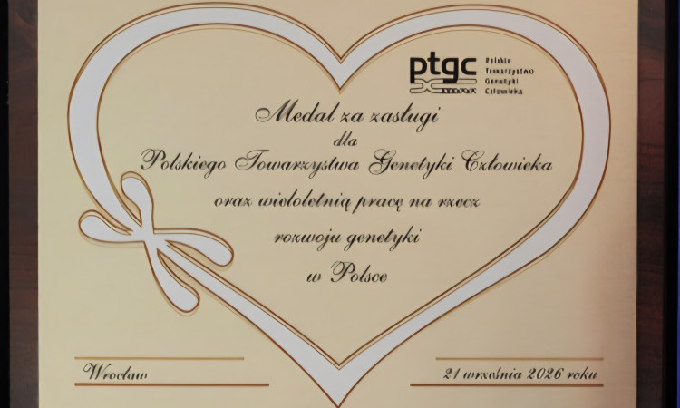Wyróżnienia dla przedstawicielek Zakładu Genetyki Medycznej IPCZD podczas VII Polskiego Kongresu Genetyki
