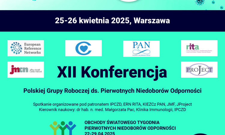 XII Konferencja Polskiej Grupy Roboczej w Centrum Zdrowia Dziecka 