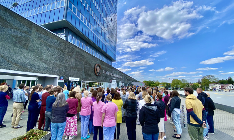 Pracownicy IPCZD w hołdzie lekarzowi śp. Tomaszowi Soleckiemu