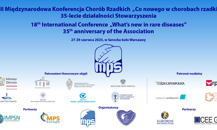  XVIII Międzynarodowa Konferencja nt. Chorób Rzadkich „Co nowego w chorobach rzadkich”