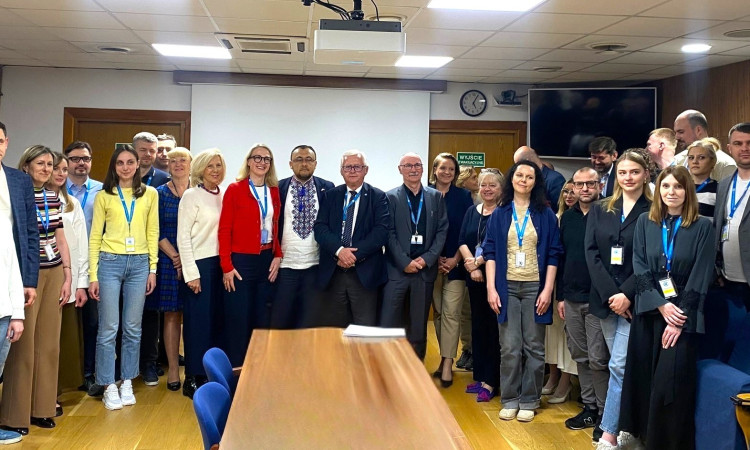 Wizyta Ambasadora Ukrainy w RP Wasyla Bodnara w ramach zakończenia cyklu „Abdominal organ transplantation in children”