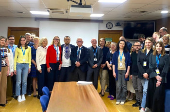 Wizyta Ambasadora Ukrainy w RP Wasyla Bodnara w ramach zakończenia cyklu „Abdominal organ transplantation in children”