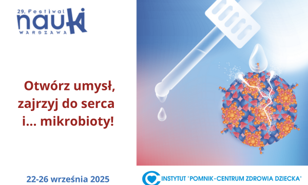 IPCZD oferuje warsztaty oraz lekcje dla szkół w ramach 29. Festiwalu Nauki